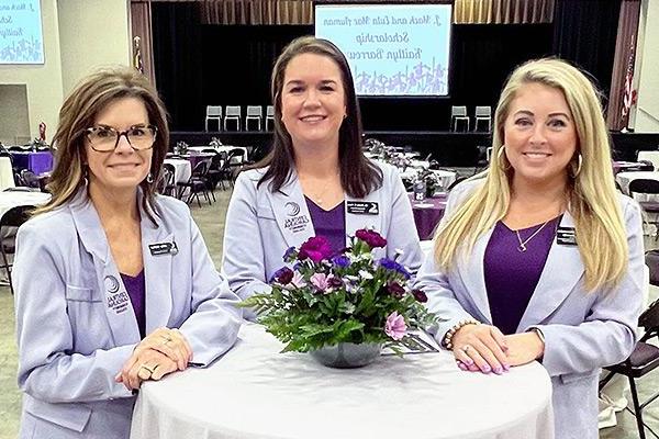 The Foundation Team - Alexandra Dowdy, Emily Hare, Abby Walker